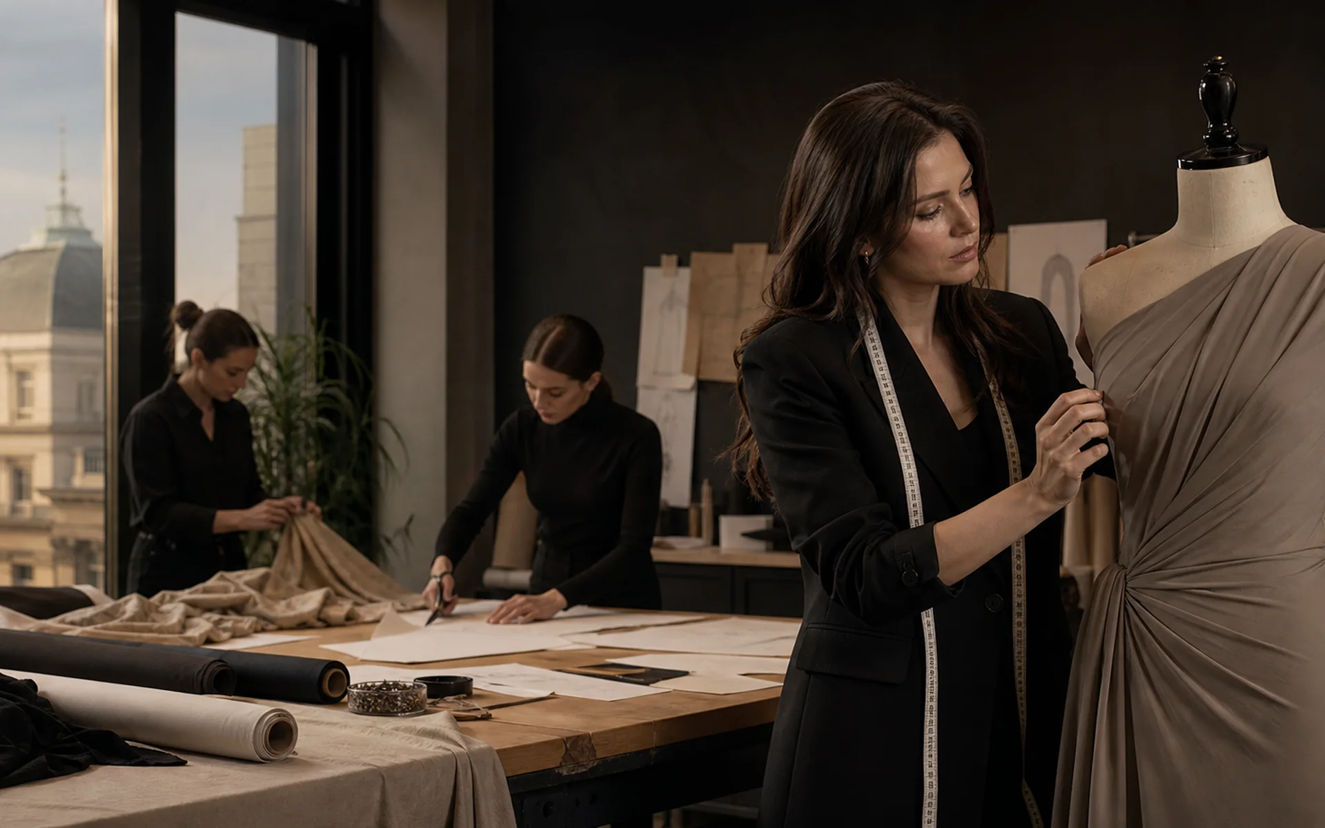 Modni dizajner u procesu razvoja kolekcije za SOHO showroom